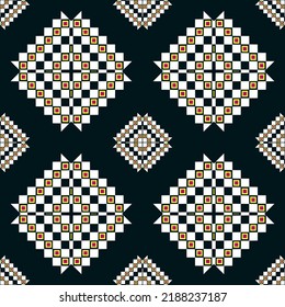 Patrón étnico sin foco. vintage, grunge, tribal de fondo abstracto para el diseño textil, papel de pared, textura, papel envolvente
