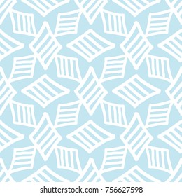 Seamless Ethnic Pattern. Vintage, Grunge, Abstract Tribal Background for Textile Design, Wallpaper, Surface Textures, Wrapping Paper