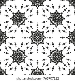 Seamless Ethnic Pattern. Vintage, Grunge, Abstract Tribal Background for Textile Design, Wallpaper, Surface Textures, Wrapping Paper