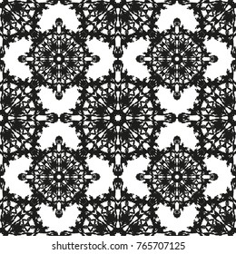 Seamless Ethnic Pattern. Vintage, Grunge, Abstract Tribal Background for Textile Design, Wallpaper, Surface Textures, Wrapping Paper
