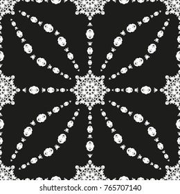 Seamless Ethnic Pattern. Vintage, Grunge, Abstract Tribal Background for Textile Design, Wallpaper, Surface Textures, Wrapping Paper