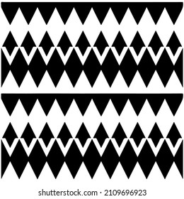 Seamless ethnic pattern.Abstract Geometric Pattern generative computational art illustration.Black and 
white pattern for wallpapers and backgrounds. 
