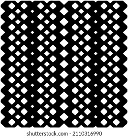 Patrón étnico sin inconvenientes.Resumen Patrón geométrico ilustrativo de arte computacional generativo.Negro y 
patrón blanco para fondo y fondo. 