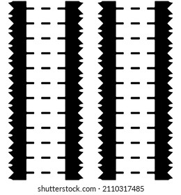 
Seamless ethnic pattern.Abstract Geometric Pattern generative computational art illustration.Black and 
white pattern for wallpapers and backgrounds. 