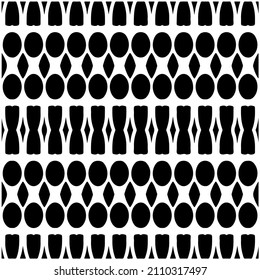 
Seamless ethnic pattern.Abstract Geometric Pattern generative computational art illustration.Black and 
white pattern for wallpapers and backgrounds. 