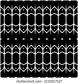 
Seamless ethnic pattern.Abstract Geometric Pattern generative computational art illustration.Black and 
white pattern for wallpapers and backgrounds. 