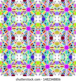 Seamless ethnic pattern.Colorful seamless pattern for textile and design