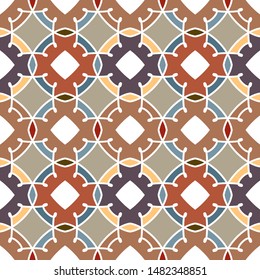 Seamless ethnic pattern.Colorful seamless pattern for textile and design