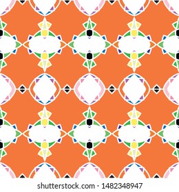 Seamless ethnic pattern.Colorful seamless pattern for textile and design