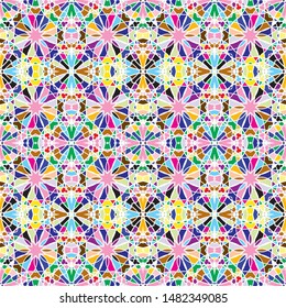 Seamless ethnic pattern.Colorful seamless pattern for textile and design