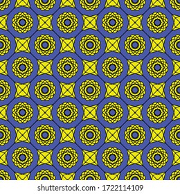 Tejidos ornamentales de teja étnica sin igual mosaicos repiten una interminable textura de fondo para textiles, alfombras, cortinas, ropa, pañuelos, papeles pintados, papel de envoltura, estampados de tela de moda