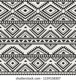 Seamless ethnic and tribal pattern. 