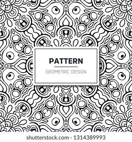 Seamless ethnic and tribal pattern