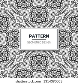 Seamless ethnic and tribal pattern