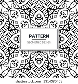 Seamless ethnic and tribal pattern