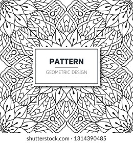 Seamless ethnic and tribal pattern