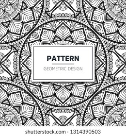 Seamless ethnic and tribal pattern