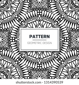 Seamless ethnic and tribal pattern