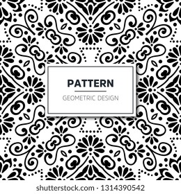 Seamless ethnic and tribal pattern