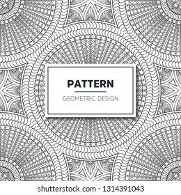 Seamless ethnic and tribal pattern