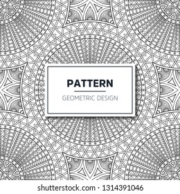 Seamless ethnic and tribal pattern