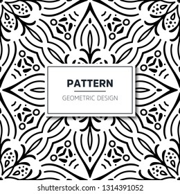 Seamless ethnic and tribal pattern