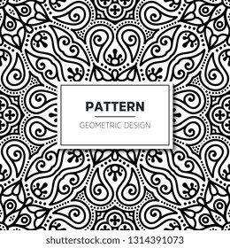 Seamless ethnic and tribal pattern