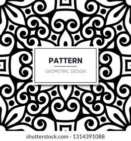 Seamless ethnic and tribal pattern