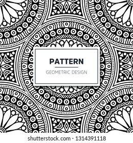 Seamless ethnic and tribal pattern