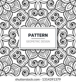 Seamless ethnic and tribal pattern