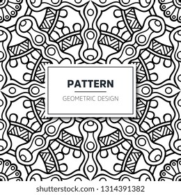 Seamless ethnic and tribal pattern
