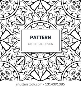 Seamless ethnic and tribal pattern