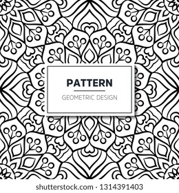 Seamless ethnic and tribal pattern