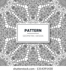 Seamless ethnic and tribal pattern