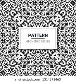 Seamless ethnic and tribal pattern