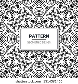 Seamless ethnic and tribal pattern
