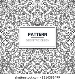 Seamless ethnic and tribal pattern