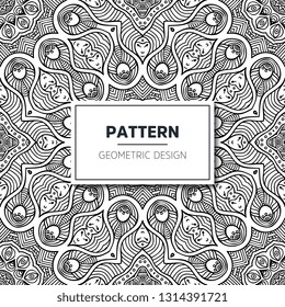 Seamless ethnic and tribal pattern