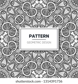 Seamless ethnic and tribal pattern