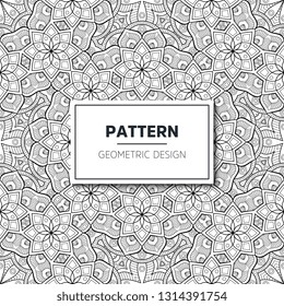 Seamless ethnic and tribal pattern