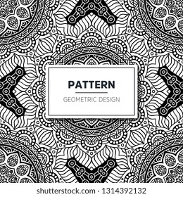Seamless ethnic and tribal pattern