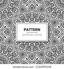 Seamless ethnic and tribal pattern
