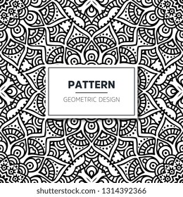 Seamless ethnic and tribal pattern