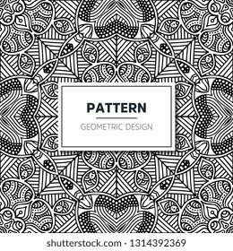 Seamless ethnic and tribal pattern