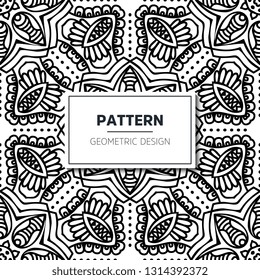 Seamless ethnic and tribal pattern