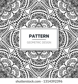 Seamless ethnic and tribal pattern