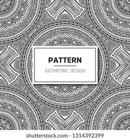 Seamless ethnic and tribal pattern