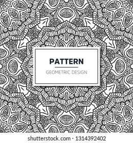 Seamless ethnic and tribal pattern