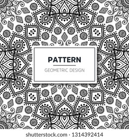 Seamless ethnic and tribal pattern