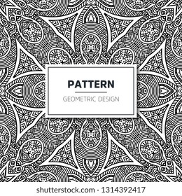 Seamless ethnic and tribal pattern